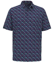 Callaway Short Sleeve Birdie Print Woven Shirt