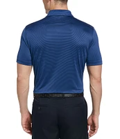 Callaway Fine Line Stripe Print Short Sleeve OptiDri™ Polo Shirt