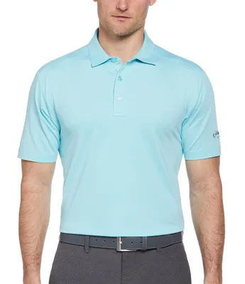 Callaway Short Sleeve Solid Knit Polo Shirt