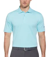 Callaway Short Sleeve Solid Knit Polo Shirt