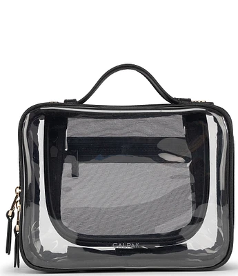 CalPak Medium Clear Cosmetics Case
