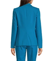 Calvin Klein Cotton Blend 1-Button Jacket