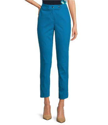 Calvin Klein Cotton Blend Slim Leg Pants