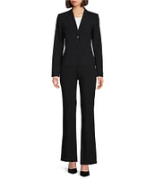 Calvin Klein Curvy Fit Roomy Hip Straight Leg Trouser Pants