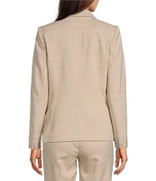 Calvin Klein Double Breasted Collared Long Sleeve Coordinating Blazer