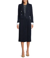 Calvin Klein Double Breasted Cropped Jacket