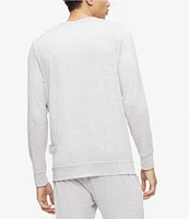 Calvin Klein Eco-Conscious Long-Sleeve Lounge Sweatshirt