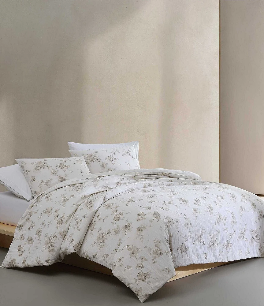Calvin Klein Eternity Floral Cotton Gauze Duvet Cover Mini Set