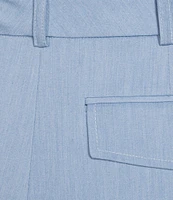 Calvin Klein Faux Denim Straight Pants