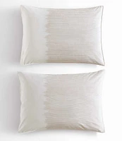 Calvin Klein Ikat Pinstripe Cotton Percale Comforter Mini Set