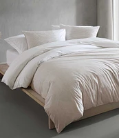 Calvin Klein Ikat Pinstripe Cotton Percale Comforter Mini Set