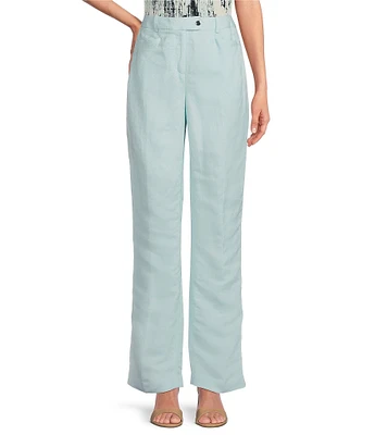 Calvin Klein Linen Blend Modern Fit Pants