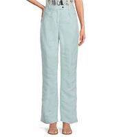 Calvin Klein Linen Blend Modern Fit Pants