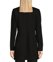 Calvin Klein Long Sleeve Open Front Trench Jacket