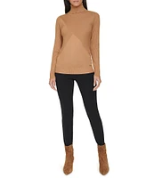 Calvin Klein Long Sleeve Turtleneck Criss Cross Sweater