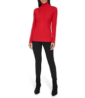 Calvin Klein Long Sleeve Turtleneck Criss Cross Sweater