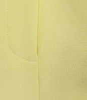 Calvin Klein Lux Flat Front Moderate Fit Pants