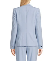 Calvin Klein Lux Notch Lapel One-Button Blazer