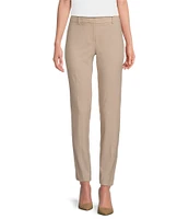 Calvin Klein Luxe Stretch Slim-Leg Pants