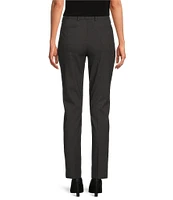 Calvin Klein Luxe Stretch Slim-Leg Pants