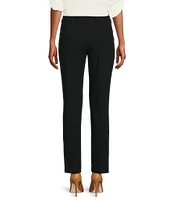 Calvin Klein Luxe Stretch Slim-Leg Pants