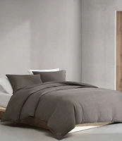 Calvin Klein Melange Flannel Mini Comforter Set
