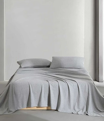 Calvin Klein Melange Flannel Sheet Set