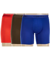 Calvin Klein Micro Stretch Solid Boxer Briefs 3-Pack