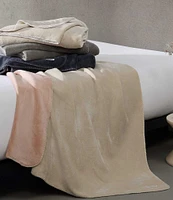 Calvin Klein Modern Lush Reversible Solid Throw Blanket