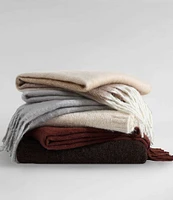 Calvin Klein Mohair Solid Throw Blanket, 70#double; x 50#double;