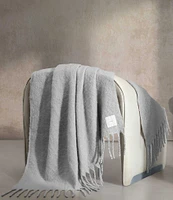 Calvin Klein Mohair Solid Throw Blanket, 70#double; x 50#double;