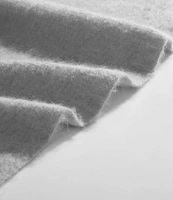 Calvin Klein Mohair Solid Throw Blanket, 70#double; x 50#double;