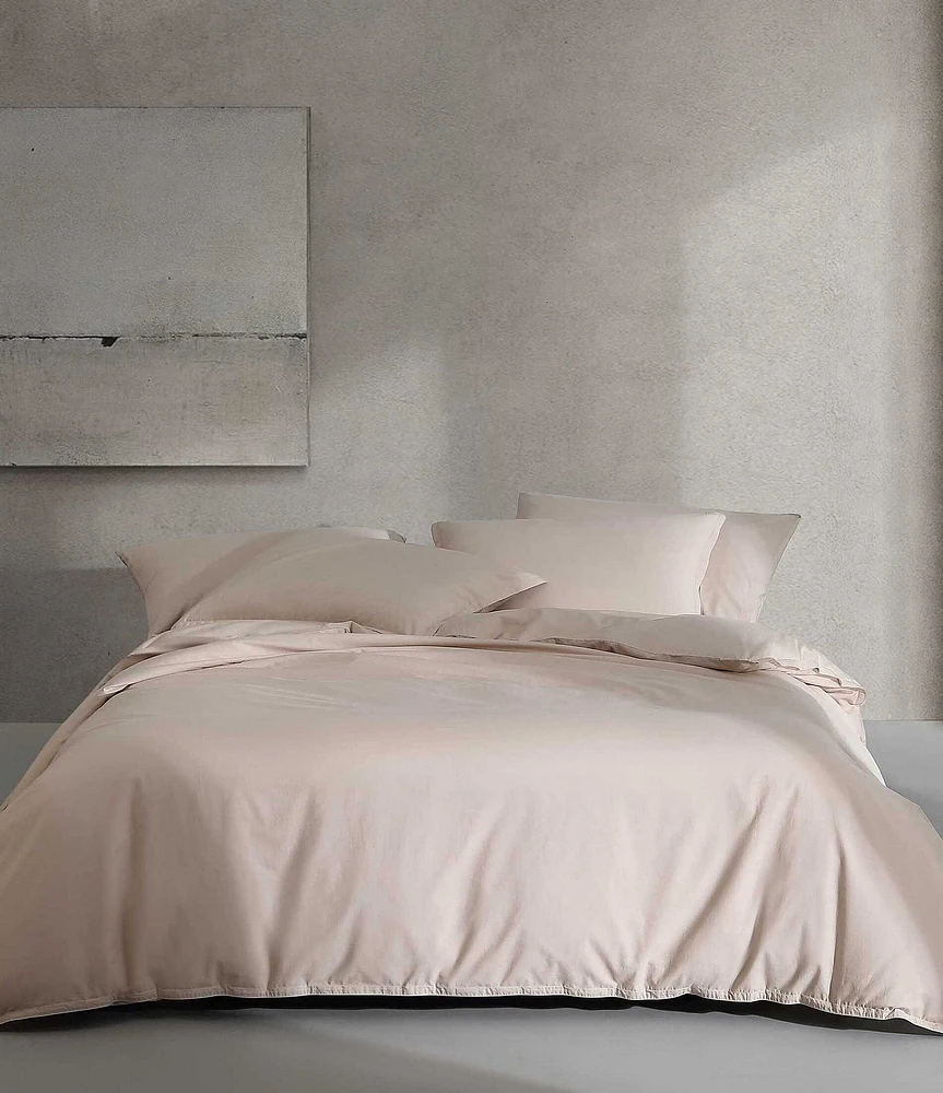 Calvin Klein Naturals Colleciton Solid Cotton Tencel™ Refibra™ Duvet Cover Mini Set