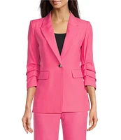 Calvin Klein Notch Collar 1-Button Jacket