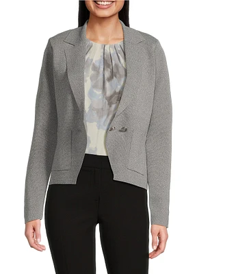 Calvin Klein Notch Lapel Double Button Jacket