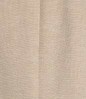 Calvin Klein Open Front Notch Collar Rolled Sleeve Jacket