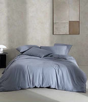 Calvin Klein Organic Earth Collection Solid Cotton Sateen Duvet Cover Mini Set