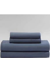 Calvin Klein Organic Earth Solid Cotton Sateen Sheet Set