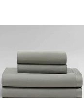 Calvin Klein Organic Earth Solid Cotton Sateen Sheet Set