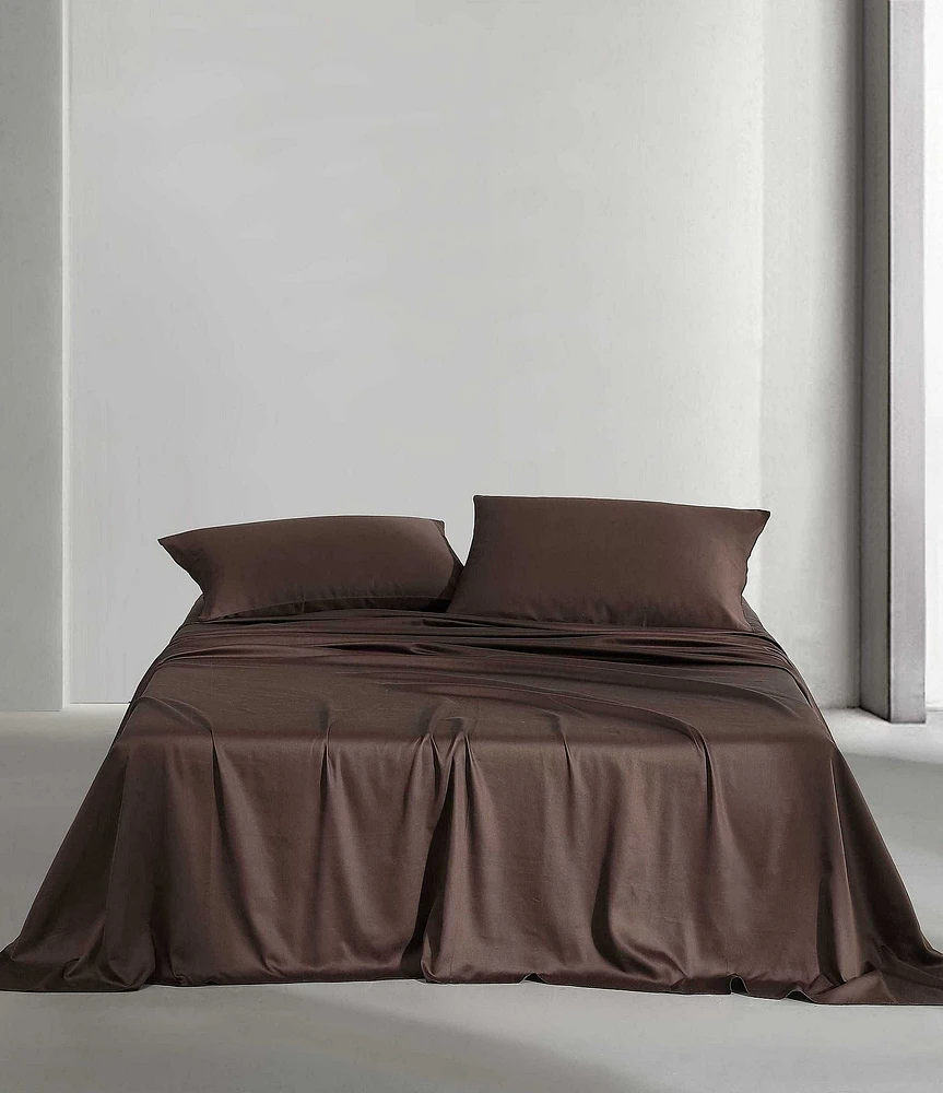 Calvin Klein Pearl Edge Cotton Sateen 300-Thread Count Sheet Set