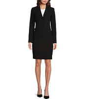 Calvin Klein High Rise Luxe Stretch Coordinating Pencil Skirt