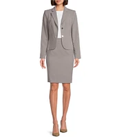 Calvin Klein High Rise Luxe Stretch Coordinating Pencil Skirt