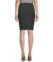 Calvin Klein High Rise Luxe Stretch Coordinating Pencil Skirt