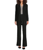 Calvin Klein Pin Stripe Novelty Modern Fit Flat Front Pants