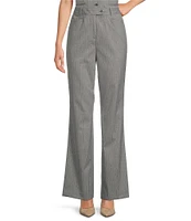 Calvin Klein Pinstripe Modern Fit Straight Leg Pant