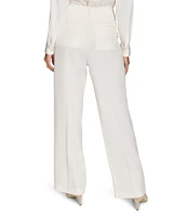 Calvin Klein Pleated Wide Leg Cropped Pant