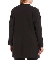 Calvin Klein Plus Size Roll Sleeve Jacket