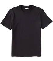 Calvin Klein Short Sleeve Classic Smooth Cotton Solid T-Shirt