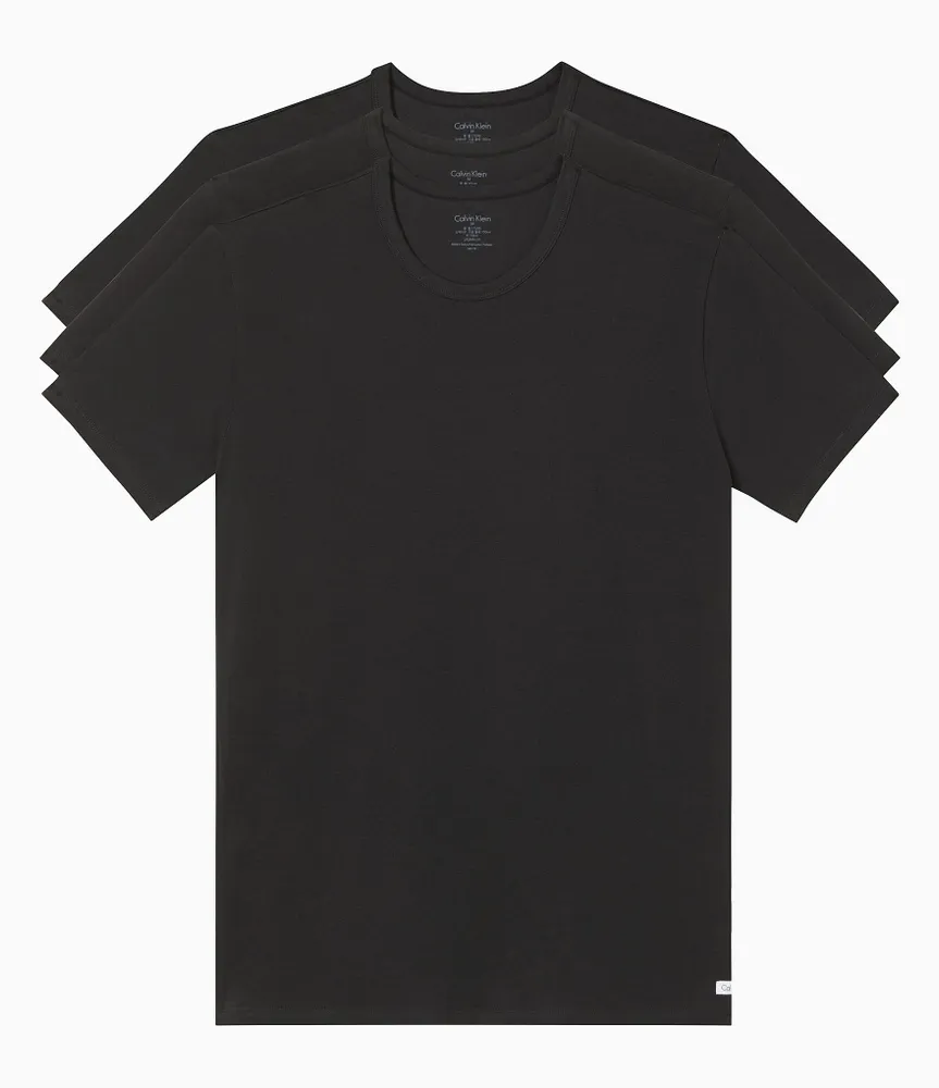 Calvin Klein Short Sleeve Undershirt 3-Pack