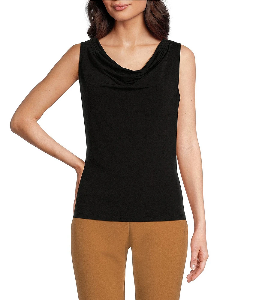 Calvin Klein Sleeveless Cowl Neck Top